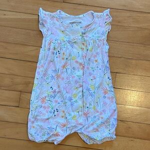 Magnetic Me Floral Romper, 9-12 months